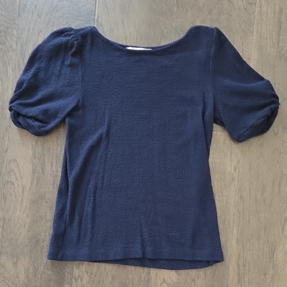 LOFT Navy Blue Women's Blouse